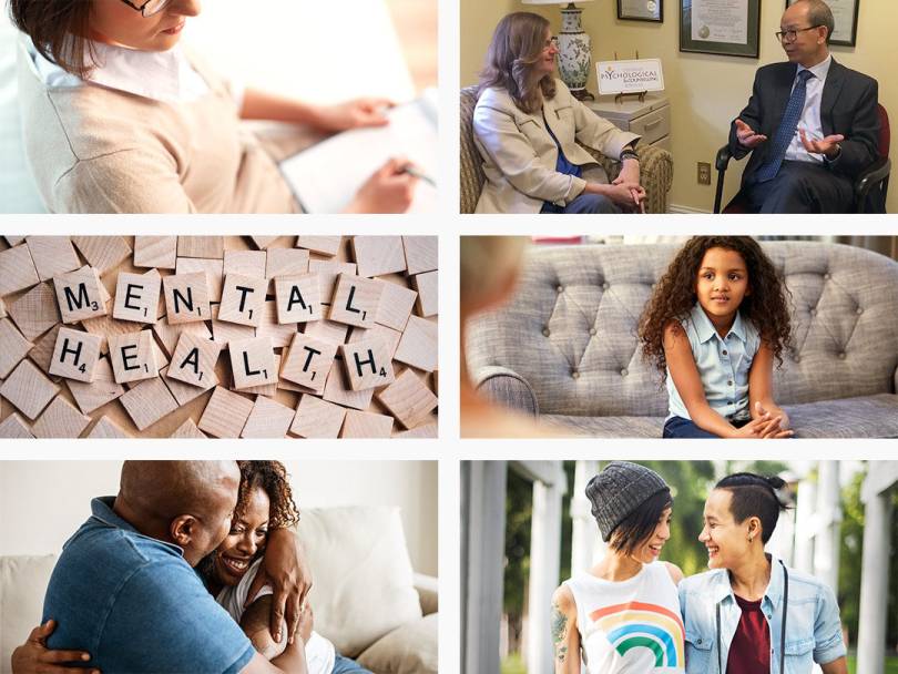 Phycologist Counselling A Patient - Dr. Ken Kwan With Cathy Gray- Mental Health - Child Counselling Service - Couple in Therapy - Young Lesbian Couple